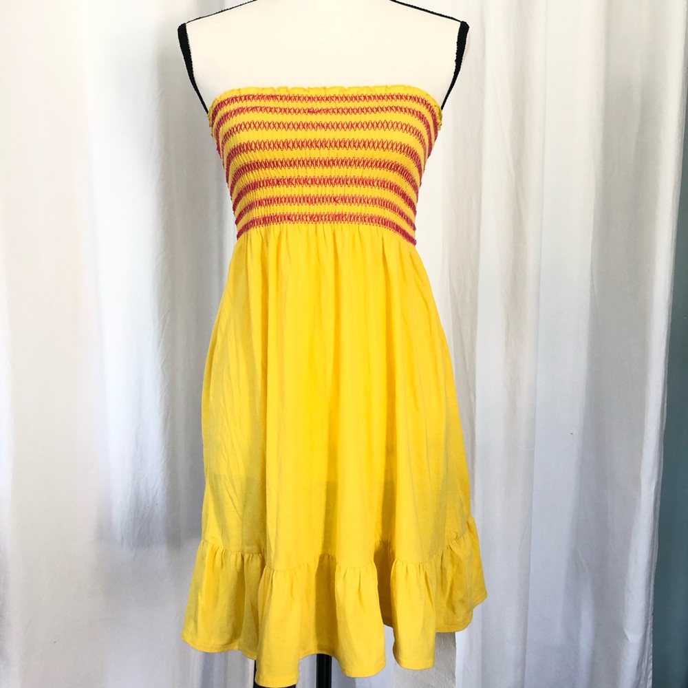 Kirra strapless sundress/coverup‎